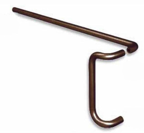 Solid Push Bar & Pull Handle Set – Aluminum | 33" Push + 10" Pull