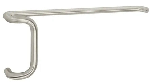 Solid Push Bar & Pull Handle Set – Aluminum | 33" Push + 10" Pull